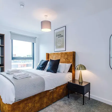 Spacious 3br - Gym & Study Lounge - Centre Manchester