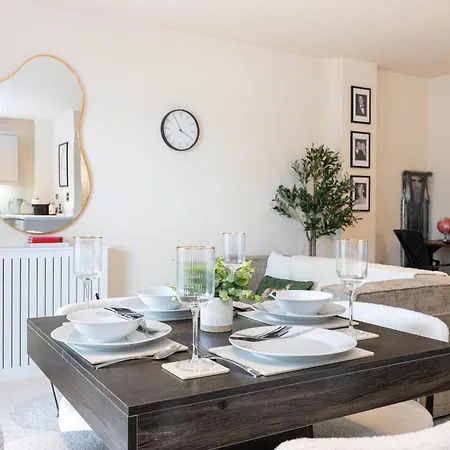 Apartmán Chic Near Old Trafford & Exchange Quay Tram Manchester