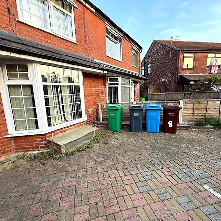 Apartmán Ground Floor 1 Bed Flat Free Parking Near Tram Manchester