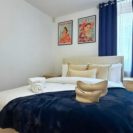 Elite Serviced 2br Balcony Centre Daire Manchester