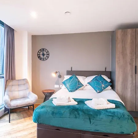 Apartmán Modern W Security Manchester