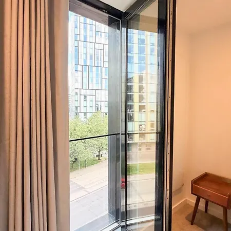 Stylish New 2br 5min Ao Arena Free Parking Apartmán Manchester