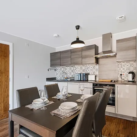 Luxury 2 Bdr 2 Ba Modern With Parking Lägenhet Manchester