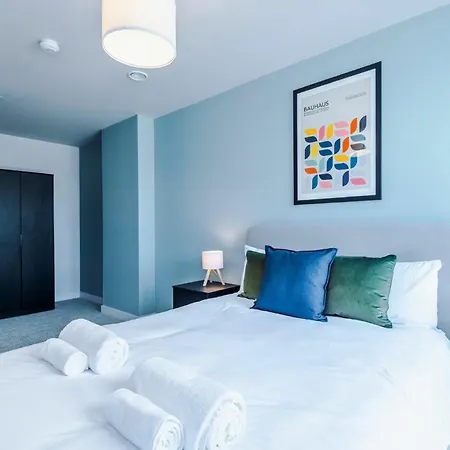 1bdr Old Trafford View Rooftop Terrace * Manchester