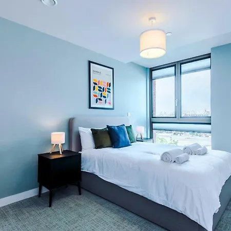 Apartman 1bdr Old Trafford View Rooftop Terrace Manchester