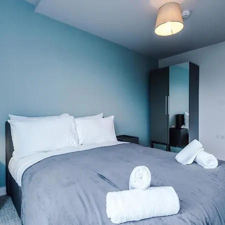 2bdr Old Trafford Free Parking Rooftop Terrace * Manchester