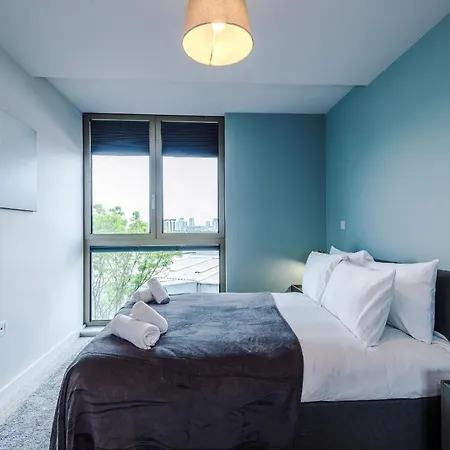 Daire 2bdr Old Trafford Free Parking Rooftop Terrace Manchester
