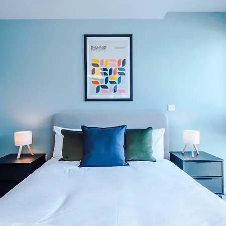 Apartman 1bdr Old Trafford View Rooftop Terrace