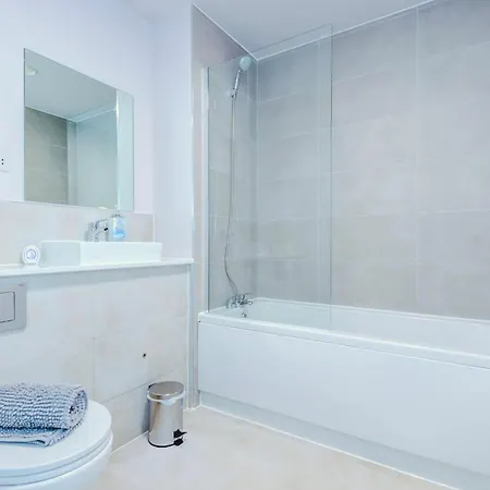 Apartman 1bdr Old Trafford View Rooftop Terrace *