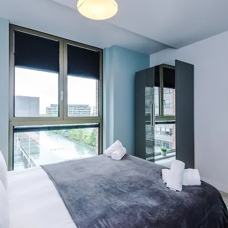 Daire 2bdr Old Trafford Free Parking Rooftop Terrace Manchester