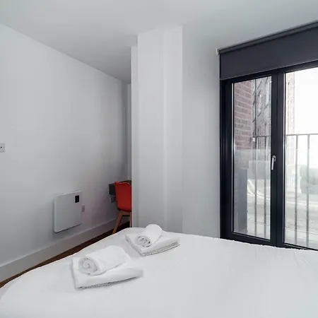 Apartmán Convenient 3bed Flat W Security Manchester