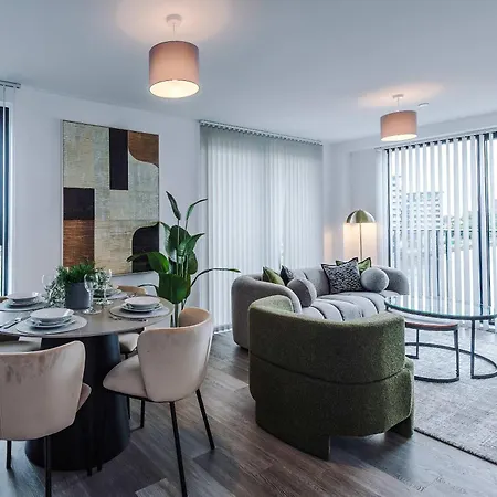Spacious 3br - Gym & Study Lounge - Centre Daire Manchester