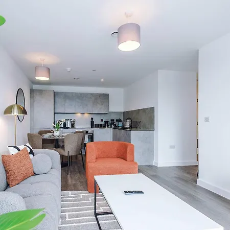 Daire Stylish 2br In Centre Manchester