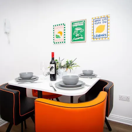 Apartmán Stylish Newly Refurbished 2br Flat In Manchester