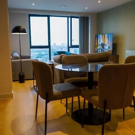 アパート Luxury 2 Bed Near Ao Arena *