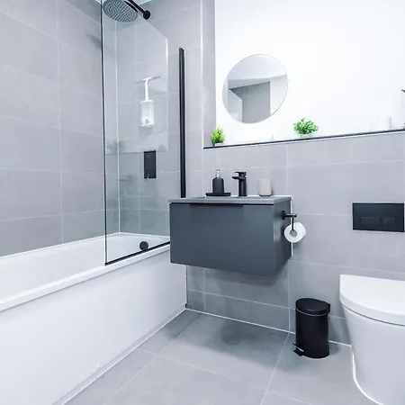 Appartement Stylish 2br 2ba - Gym & Co-working