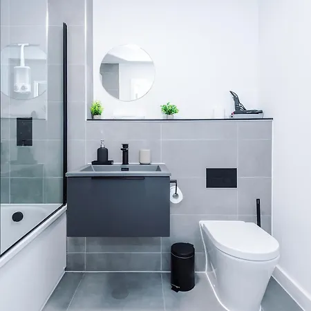 Appartement Stylish 2br 2ba - Gym & Co-working