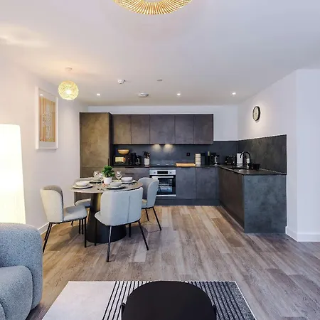 Appartement Stylish 2br 2ba - Gym & Co-working *