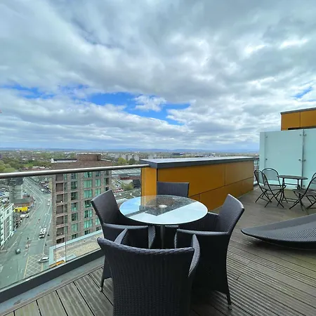 Apartman Luxury Living, 2-bed With Pool & Gym Manchester