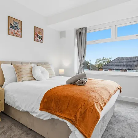 Lux 3 Bd House, Sleeps 8, Free Parking, Perfect For Contractors, Families, Near And Etihad Casa vacanze Manchester