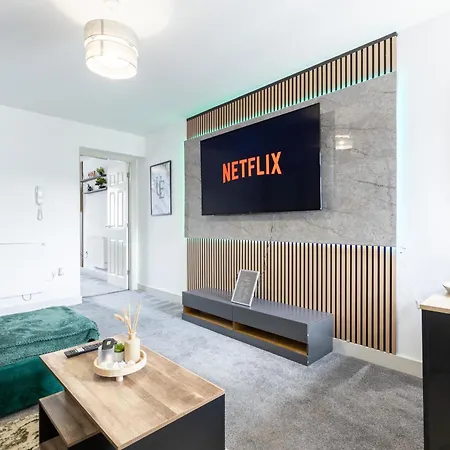 The Emerald 1br Near Etihad & Coop Live Manchester
