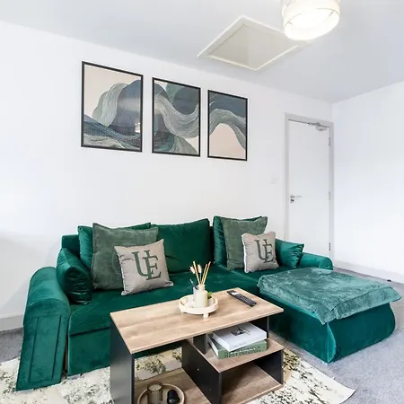The Emerald 1br Near Etihad & Coop Live * Manchester