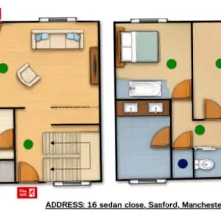 Spacious 2 Bedroom House Sleeps 4 L On-street Parking L The Cosy Corner Nationwide Manchester