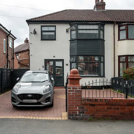 Casa de Férias Etihad & Co-op Live 3-bed Free Parking Manchester