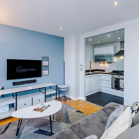Casa de Férias Modern 2br Sleeps 4 Deansgate Manchester