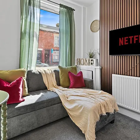 Casa de Férias 2 Bed Retreat -near Mri Oxford Rd- Sleeps 5 Manchester