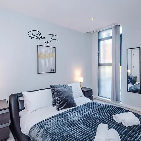 Modern 2br Sleeps 4 Deansgate Casa de Férias *