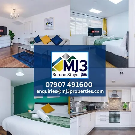 بيت للعطل 5Bed 35Bath Mnthlydisc Bigdriveway Chorlton