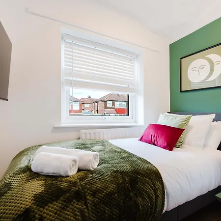 Casa de Férias Etihad & Co-op Live 3-bed Free Parking Manchester