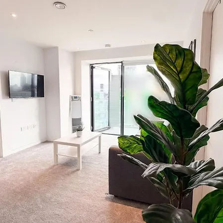 Apartamento Stylish New 2br 5minao Arena Balcony Gym *