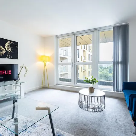 2 Bedroom - Balcony - Riverside - Salford Apartamento *