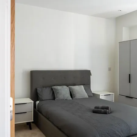 Modern Flat Minutes From Centre Apartamento Manchester