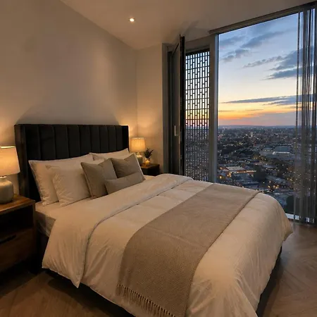 Skyline Luxury Modern 2 Bed Apartamento *