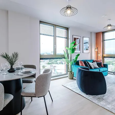Stylish 1br With Free Parking Apartamento Manchester