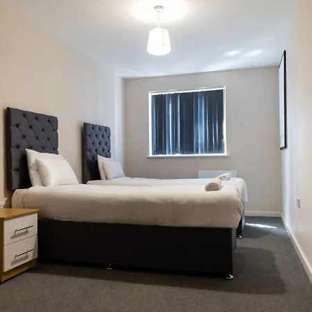 Apartamento Modern 2-bed Ensuite In The Baileys Manchester