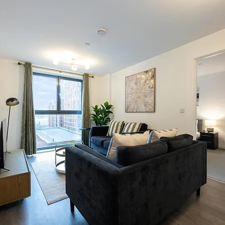 Stylish 2br Near Man Utd, Cricket Stadium & Apartamento Manchester
