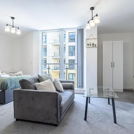 Appartamento Manchester, Salford, Balcony & Easy Access *