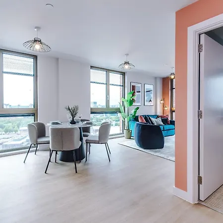 Stylish 1br With Free Parking * Manchester