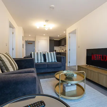 Apartamento Stylish 2br Near Man Utd, Cricket Stadium & *