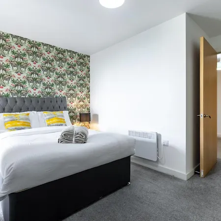 2 Bedroom - Balcony - Riverside - Salford Apartamento Manchester