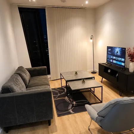 The Deansgate Skyline - 26th Floor 2-bed Luxury Apartamento