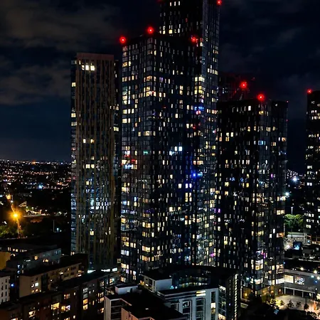 The Deansgate Skyline - 26th Floor 2-bed Luxury Apartman *