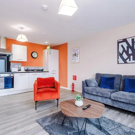 Salford Freepprking Washerdryer Groundfloor Appartamento