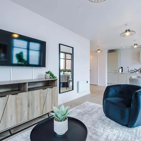 Apartamento Stylish 1br With Free Parking Manchester