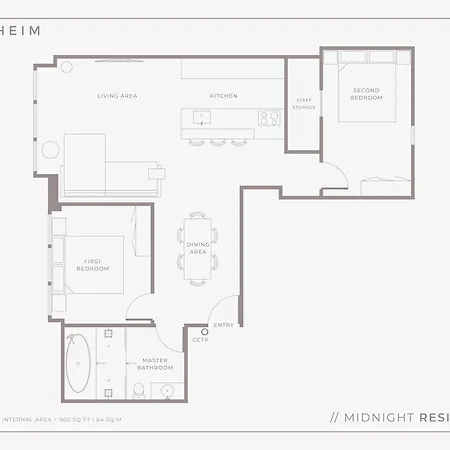 Midnight By The Heim Apartamento Mánchester