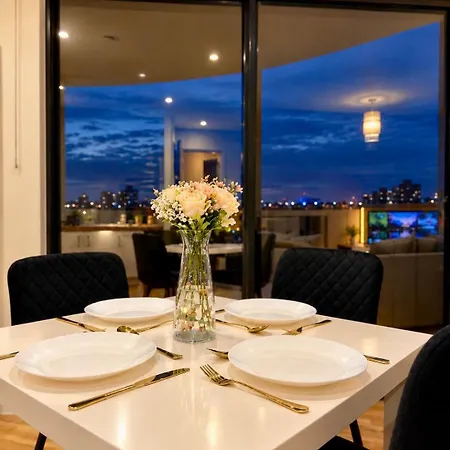 Lux High-rise Two Bed-balcony With Waterside View